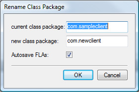 Rename Class Package Rename Class Package