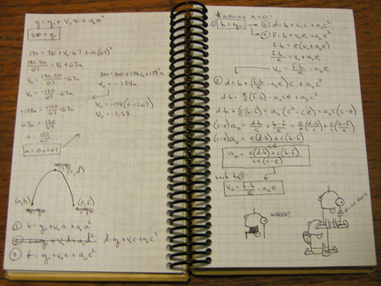 game design - who says you'll never need algebra